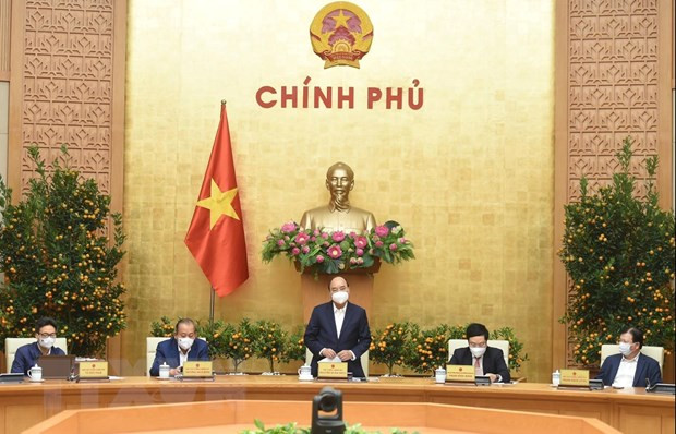 Primer ministro de Vietnam insta a una respuesta más drástica frente a COVD-19 ảnh 1 Primer ministro de Vietnam insta a una respuesta más drástica frente a COVD-19 ảnh 1