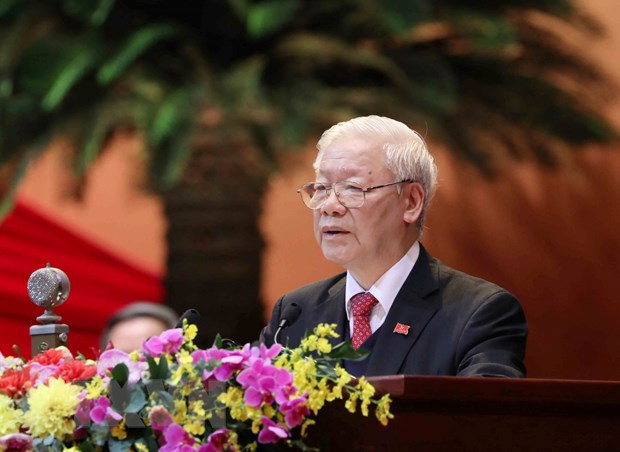 Comprometido máximo dirigente de Vietnam con cumplimiento de Resolución del congreso partidista ảnh 1 Comprometido máximo dirigente de Vietnam con cumplimiento de Resolución del congreso partidista ảnh 1