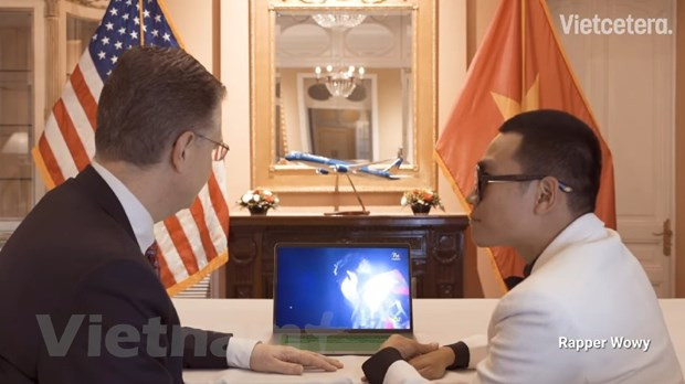 Rapea embajador de Estados Unidos para felicitar a Vietnam por el Tet ảnh 1 Rapea embajador de Estados Unidos para felicitar a Vietnam por el Tet ảnh 1