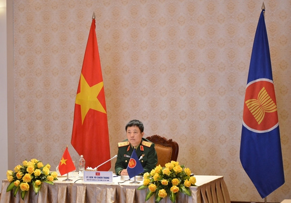 Efectúan reunión en línea del Grupo de Trabajo de Altos Funcionarios de Defensa de ASEAN ảnh 2 Efectúan reunión en línea del Grupo de Trabajo de Altos Funcionarios de Defensa de ASEAN ảnh 2