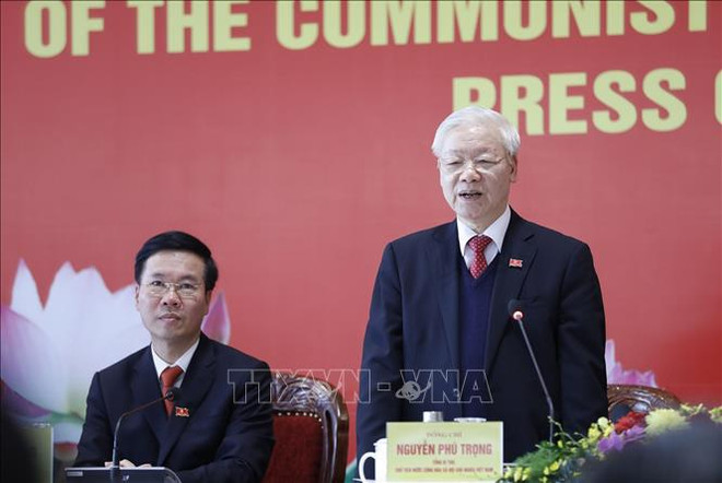 Anuncian resultados del XIII Congreso Nacional del Partido Comunista de Vietnam ảnh 1