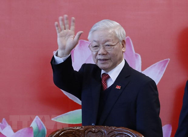 Felicitan dirigentes mundiales a reelegido secretario general del Partido Comunista de Vietnam ảnh 1 Felicitan dirigentes mundiales a reelegido secretario general del Partido Comunista de Vietnam ảnh 1