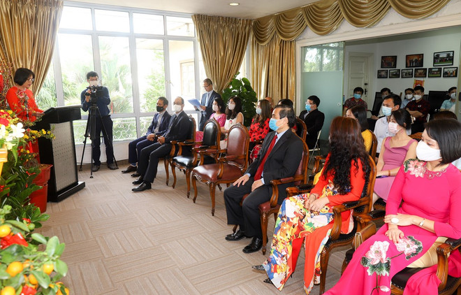 Vietnamitas en ultramar se reúnan en ocasión del Tet ảnh 1 Vietnamitas en ultramar se reúnan en ocasión del Tet ảnh 1