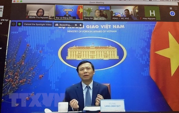 Comunidad vietnamita en Nueva York celebra el Año Nuevo Lunar 2021 ảnh 1 Comunidad vietnamita en Nueva York celebra el Año Nuevo Lunar 2021 ảnh 1