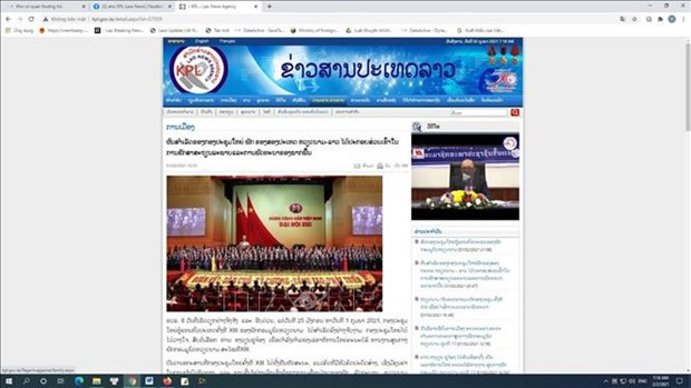Destacan importancia de los congresos partidistas de Vietnam y Laos ảnh 1 Destacan importancia de los congresos partidistas de Vietnam y Laos ảnh 1