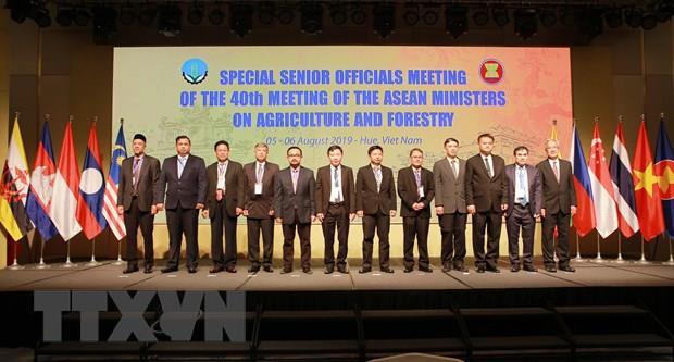Inauguran en Vietnam Conferencia de Altos Funcionarios de Agricultura y Silvicultura de la ASEAN ảnh 1 Inauguran en Vietnam Conferencia de Altos Funcionarios de Agricultura y Silvicultura de la ASEAN ảnh 1