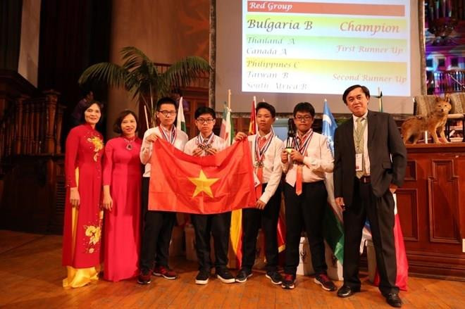 Vietnam entre los cinco mejores en Competencia Internacional de Matemáticas 2019 ảnh 1