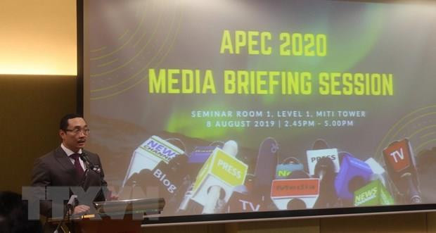 Acogerá Malasia año del APEC 2020 ảnh 1 Acogerá Malasia año del APEC 2020 ảnh 1