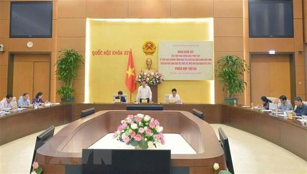 Anuncian programa de supervisión del Parlamento de Vietnam en 2020 ảnh 1 Anuncian programa de supervisión del Parlamento de Vietnam en 2020 ảnh 1