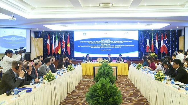 Debaten medidas para incrementar lazos comerciales entre provincia vietnamita y la UE ảnh 1 Debaten medidas para incrementar lazos comerciales entre provincia vietnamita y la UE ảnh 1