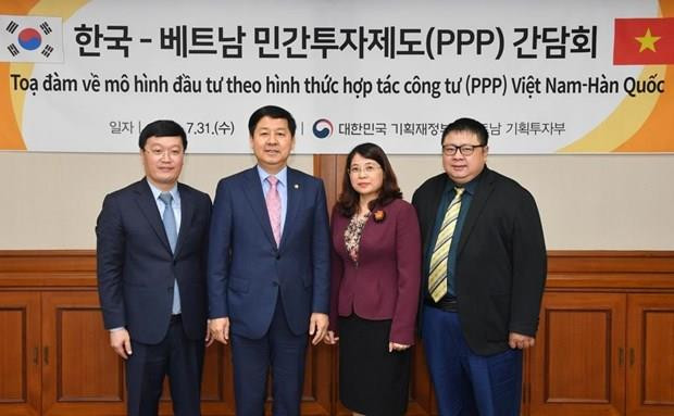Comparten Corea del Sur y Vietnam experiencias en la estimulación de capital privado ảnh 1 Comparten Corea del Sur y Vietnam experiencias en la estimulación de capital privado ảnh 1