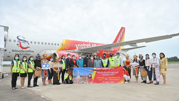 Vietjet Air inaugura vuelo entre Bangkok y Nakhon Si Thammarat ảnh 1