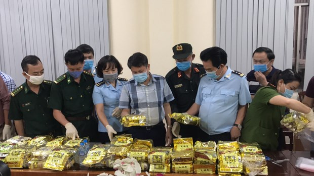 Desmantelan en Vietnam red transnacional de tráfico de drogas ảnh 1 Desmantelan en Vietnam red transnacional de tráfico de drogas ảnh 1