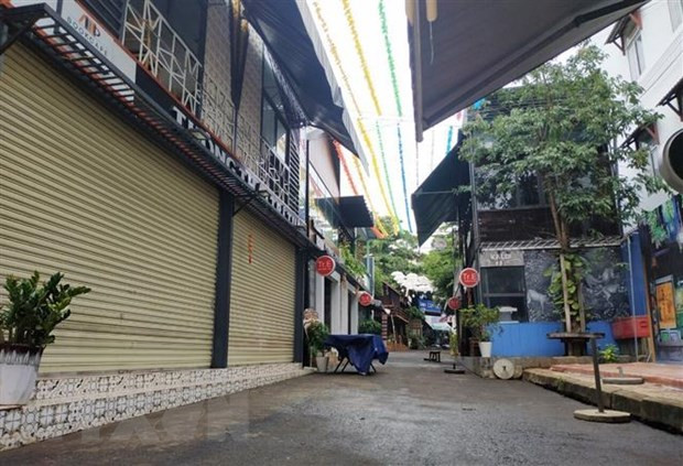 Aplican distanciamiento social en ciudad vietnamita de Buon Ma Thuot para frenar el COVID-19 ảnh 1 Aplican distanciamiento social en ciudad vietnamita de Buon Ma Thuot para frenar el COVID-19 ảnh 1