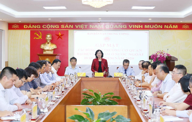 Resaltan labor de movilización de masas por representaciones diplomáticas de Vietnam en extranjero ảnh 1 Resaltan labor de movilización de masas por representaciones diplomáticas de Vietnam en extranjero ảnh 1