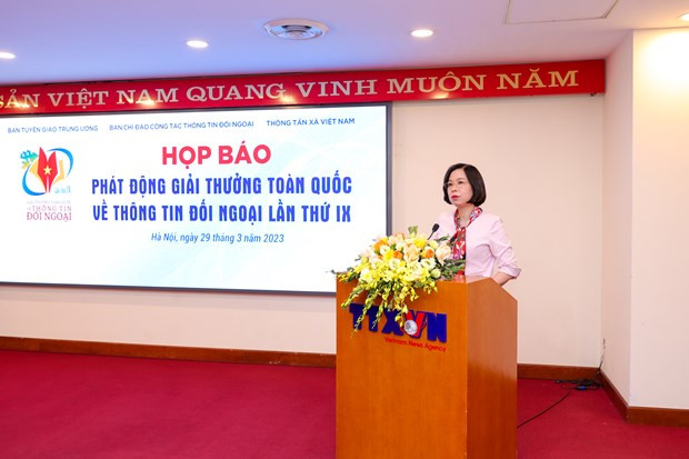 Estimulan trabajo de la prensa en Vietnam con IX Premio Nacional de Información al Exterior ảnh 2 Estimulan trabajo de la prensa en Vietnam con IX Premio Nacional de Información al Exterior ảnh 2