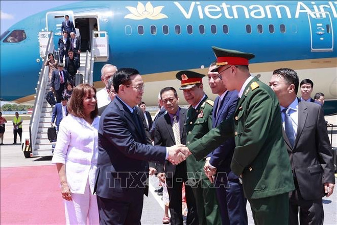 Presidente parlamentario de Vietnam inicia visita oficial a Cuba ảnh 3 Presidente parlamentario de Vietnam inicia visita oficial a Cuba ảnh 3
