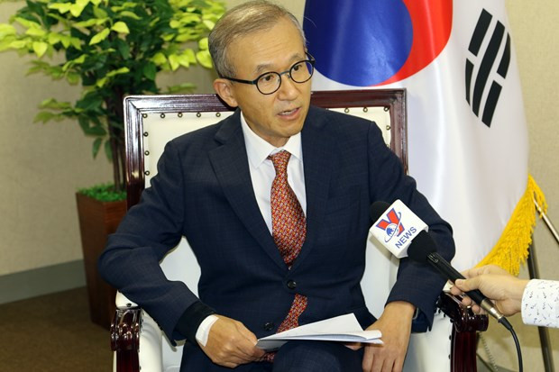 Embajador surcoreano en ASEAN destaca liderazgo de Vietnam frente al COVID-19 ảnh 1 Embajador surcoreano en ASEAN destaca liderazgo de Vietnam frente al COVID-19 ảnh 1