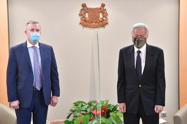 Singapur y Estados Unidos celebran XI Diálogo de Política de Seguridad Estratégica ảnh 1 Singapur y Estados Unidos celebran XI Diálogo de Política de Seguridad Estratégica ảnh 1