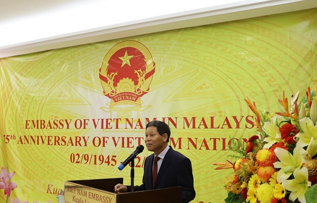 Celebran en Malasia aniversario 75 del Día Nacional de Vietnam ảnh 1 Celebran en Malasia aniversario 75 del Día Nacional de Vietnam ảnh 1