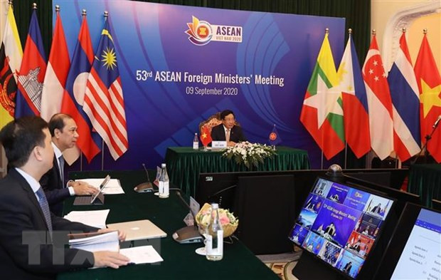 Cancilleres de la ASEAN reiteran compromiso de cooperación frente al COVID-19 ảnh 1 Cancilleres de la ASEAN reiteran compromiso de cooperación frente al COVID-19 ảnh 1