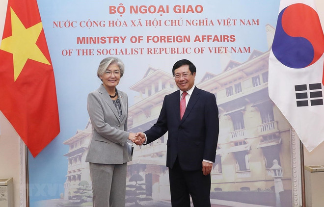 Vietnam y Corea del Sur fortalecen nexos de cooperación bilateral ảnh 1 Vietnam y Corea del Sur fortalecen nexos de cooperación bilateral ảnh 1