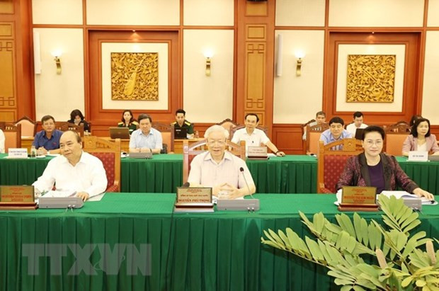 Máximo dirigente de Vietnam ordena preparativos meticulosos para XI Congreso partidista del Ejército ảnh 1 Máximo dirigente de Vietnam ordena preparativos meticulosos para XI Congreso partidista del Ejército ảnh 1