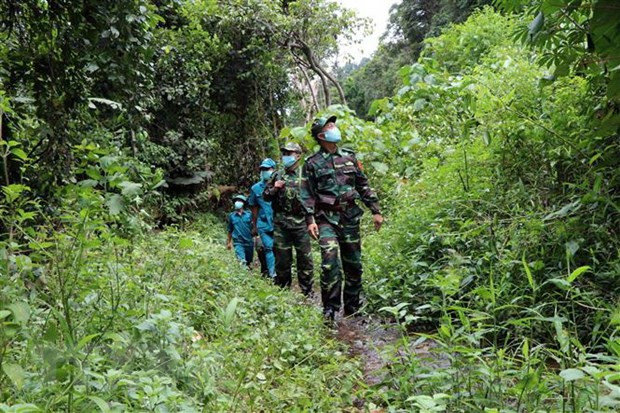 Provincia vietnamita mantiene en alto vigilancia en frontera para prevenir propagación de COVID-19 ảnh 1