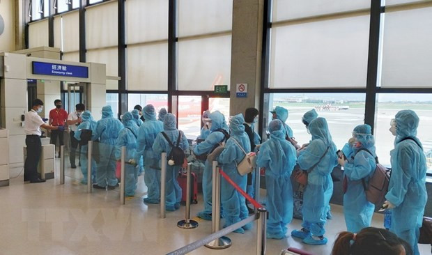 Vietnam trae de regreso a casa a cerca 280 ciudadanos desde Europa ảnh 1