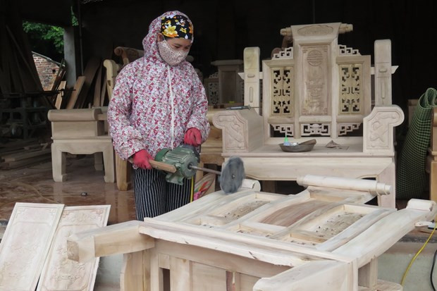 Buscan convertir a Vietnam en centro de producción de artículos madereros de decoración de interiores del mundo ảnh 1 Buscan convertir a Vietnam en centro de producción de artículos madereros de decoración de interiores del mundo ảnh 1