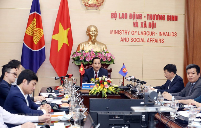 ASEAN aúna esfuerzos frente a impactos del COVID-19 en trabajadores ảnh 1 ASEAN aúna esfuerzos frente a impactos del COVID-19 en trabajadores ảnh 1