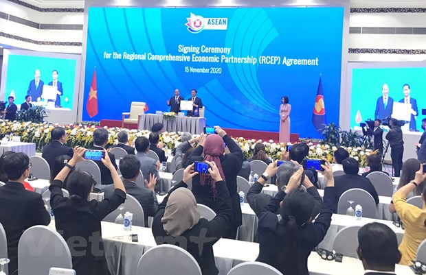 Firmado Acuerdo de Asociación Económica Integral Regional tras años de negociaciones ảnh 1 Firmado Acuerdo de Asociación Económica Integral Regional tras años de negociaciones ảnh 1