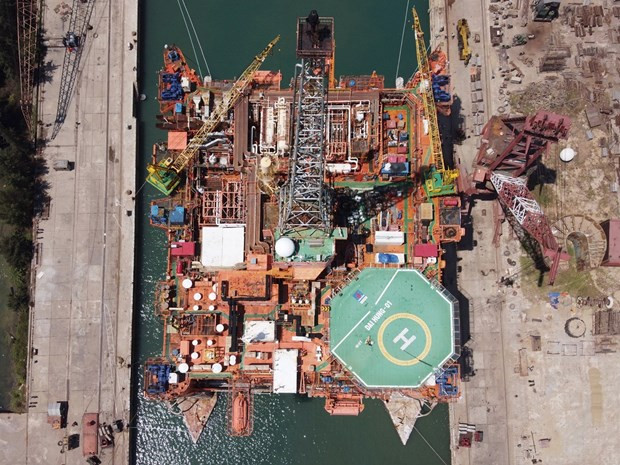 Empresa de construcción naval Dung Quat impulsa actividades en tiempos del COVID-19 ảnh 1 Empresa de construcción naval Dung Quat impulsa actividades en tiempos del COVID-19 ảnh 1