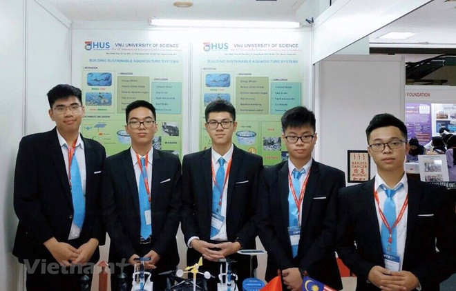 Estudiantes vietnamitas ganan medalla en concurso internacional de iniciativas e innovación en Malasia ảnh 1 Estudiantes vietnamitas ganan medalla en concurso internacional de iniciativas e innovación en Malasia ảnh 1
