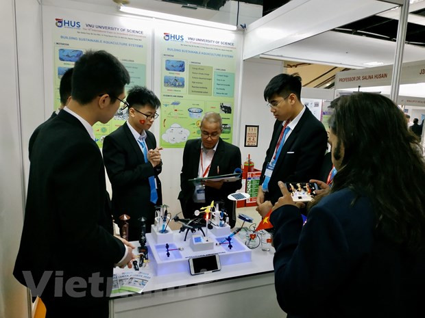 Estudiantes vietnamitas ganan medalla en concurso internacional de iniciativas e innovación en Malasia ảnh 2 Estudiantes vietnamitas ganan medalla en concurso internacional de iniciativas e innovación en Malasia ảnh 2