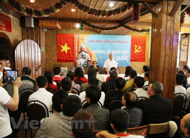 [Video] Vietnamitas en ciudad rusa y el amor al mar e islas de tierra natal ảnh 1