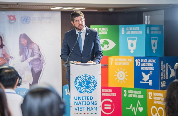 Jóvenes vietnamitas llaman a actuar a favor de un medioambiente verde ảnh 3 Jóvenes vietnamitas llaman a actuar a favor de un medioambiente verde ảnh 3