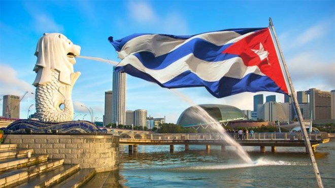 Vicepresidente del Consejo de Ministros de Cuba visita Singapur ảnh 1 Vicepresidente del Consejo de Ministros de Cuba visita Singapur ảnh 1