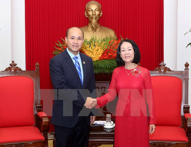 Trabajan Vietnam y Camboya por robustecer cooperación juvenil ảnh 1 Trabajan Vietnam y Camboya por robustecer cooperación juvenil ảnh 1