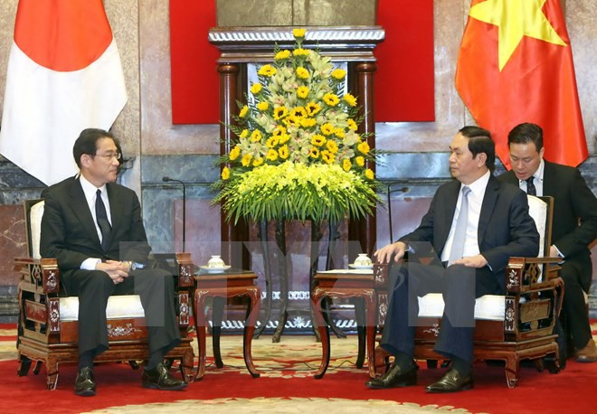 Japón es socio importante y perdurable de Vietnam, afirma presidente ảnh 1 Japón es socio importante y perdurable de Vietnam, afirma presidente ảnh 1