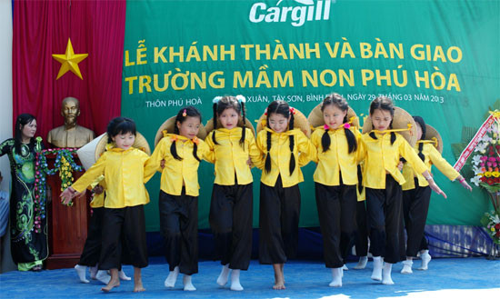 Grupo Cargill construirá dos escuelas en Vietnam ảnh 1 Grupo Cargill construirá dos escuelas en Vietnam ảnh 1
