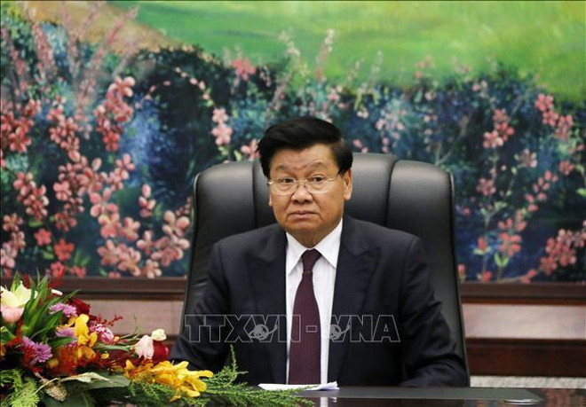 Visita del máximo dirigente de Laos a Vietnam consolidará los vínculos bilaterales ảnh 1 Visita del máximo dirigente de Laos a Vietnam consolidará los vínculos bilaterales ảnh 1