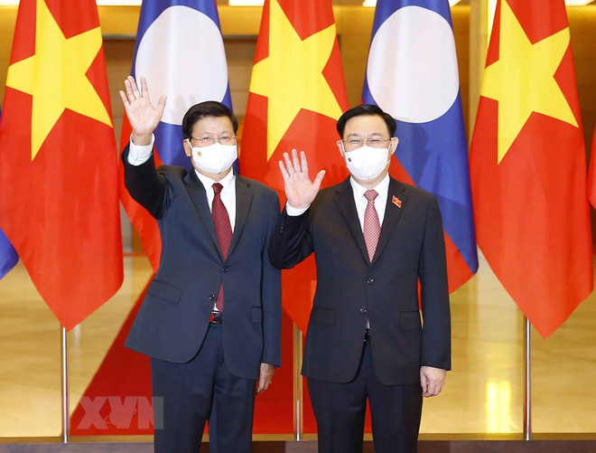 Alaban relaciones de amistad, solidaridad y cooperación entre Vietnam y Laos ảnh 1 Alaban relaciones de amistad, solidaridad y cooperación entre Vietnam y Laos ảnh 1