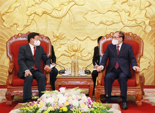 Estrechan nexos amistosos entre Vietnam y Laos ảnh 1 Estrechan nexos amistosos entre Vietnam y Laos ảnh 1