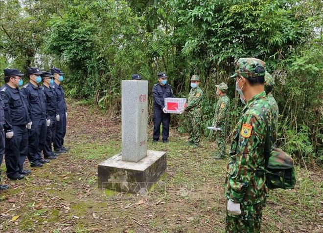 Realizan patrullaje conjunto en área contigua entre Vietnam y China ảnh 1 Realizan patrullaje conjunto en área contigua entre Vietnam y China ảnh 1