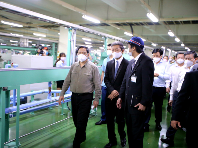 Premier averigua eficiencia de lucha antipandémica en Ciudad Ho Chi Minh ảnh 2 Premier averigua eficiencia de lucha antipandémica en Ciudad Ho Chi Minh ảnh 2