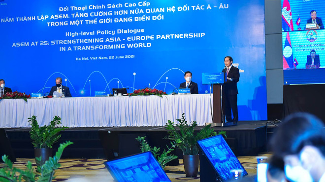 Preside Vietnam Diálogo de Políticas de alto nivel de ASEM ảnh 2 Preside Vietnam Diálogo de Políticas de alto nivel de ASEM ảnh 2