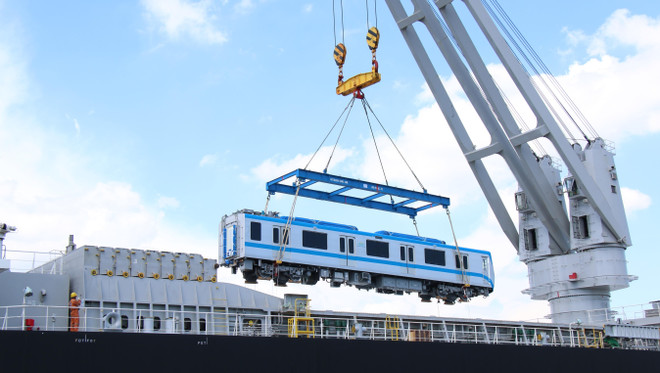 Ciudad Ho Chi Minh acelera instalación de trenes urbanos ảnh 1 Ciudad Ho Chi Minh acelera instalación de trenes urbanos ảnh 1