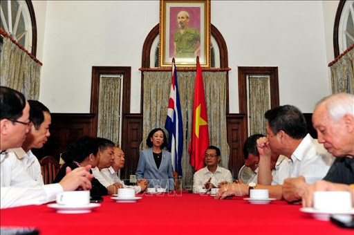 Celebran en Cuba aniversario 90 de la fundación del Partido Comunista de Vietnam ảnh 1 Celebran en Cuba aniversario 90 de la fundación del Partido Comunista de Vietnam ảnh 1