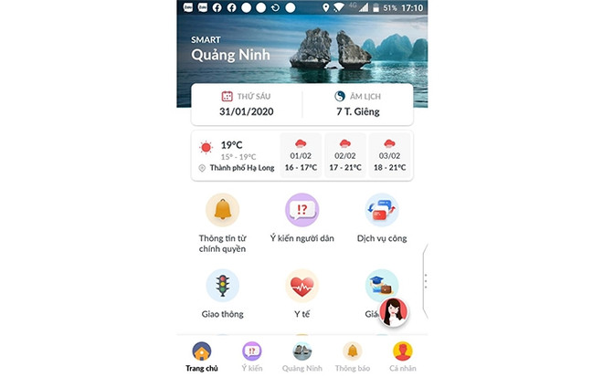 Activa provincia vietnamita de Quang Ninh aplicación de celular para prevenir coronavirus ảnh 1 Activa provincia vietnamita de Quang Ninh aplicación de celular para prevenir coronavirus ảnh 1